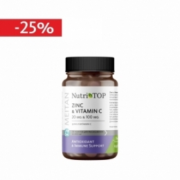 NT "Zinc & Vitamin C", БАД, 30 т для рассасывания, 25% (C-1040) - meitan96.ru - Екатеринбург