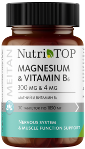 Magnesium & Vitamin B6 (   6),   , 30   1850 (NT-09-m) - meitan96.ru - 